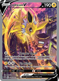Jolteon V (SWSH Black Star Promos #SWSH183)