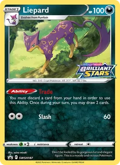 Liepard (SWSH Black Star Promos #SWSH187)