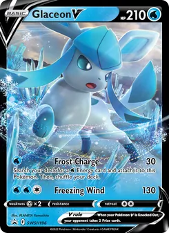 Glaceon V (SWSH Black Star Promos #SWSH196)
