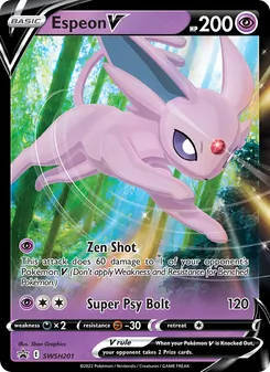 Espeon V (SWSH Black Star Promos #SWSH201)