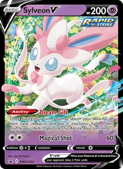 Sylveon V (SWSH Black Star Promos #SWSH202)