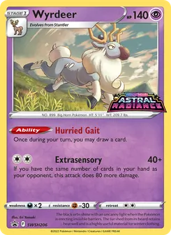Wyrdeer (SWSH Black Star Promos #SWSH206)