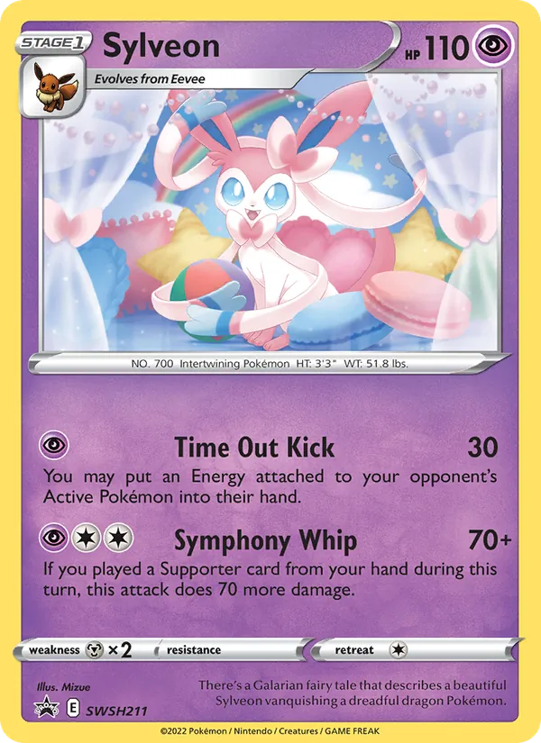 Sylveon — SWSH Black Star Promos #SWSH211 (Pokémon TCG card)