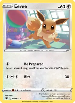 Eevee (SWSH Black Star Promos #SWSH212)