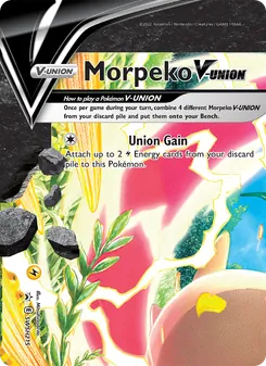 Morpeko V-UNION (SWSH Black Star Promos #SWSH215)