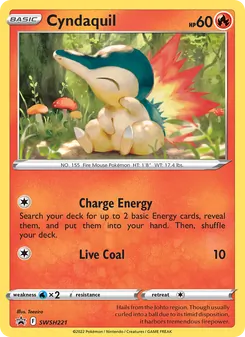 Cyndaquil (SWSH Black Star Promos #SWSH221)