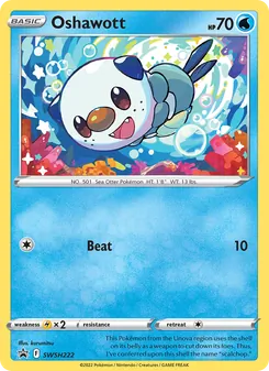 Oshawott (SWSH Black Star Promos #SWSH222)