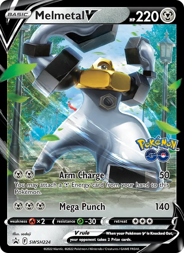 Melmetal V — SWSH Black Star Promos #SWSH224 (Pokémon TCG card)