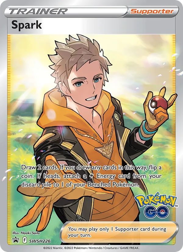 Spark — SWSH Black Star Promos #SWSH226 (Pokémon TCG card)