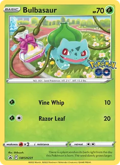 Bulbasaur (SWSH Black Star Promos #SWSH231)