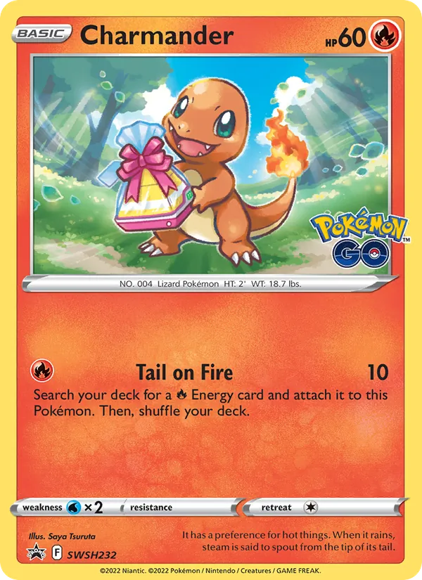 Charmander — SWSH Black Star Promos #SWSH232 (Pokémon TCG card)