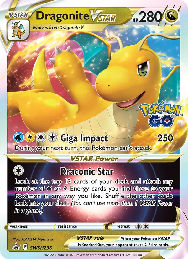 Dragonite VSTAR — SWSH Black Star Promos #SWSH236 (Pokémon TCG card)