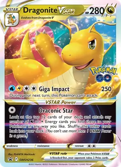 Dragonite VSTAR (SWSH Black Star Promos #SWSH236)