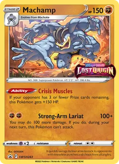 Machamp (SWSH Black Star Promos #SWSH243)