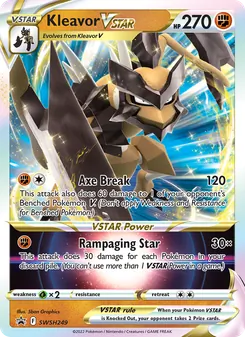 Kleavor VSTAR (SWSH Black Star Promos #SWSH249)