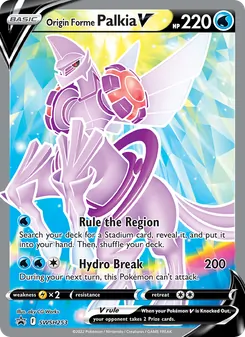 Origin Forme Palkia V (SWSH Black Star Promos #SWSH253)