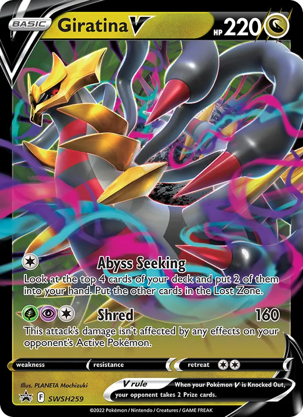 Giratina V — SWSH Black Star Promos #SWSH259 (Pokémon TCG card)