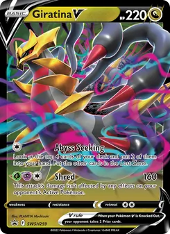 Giratina V (SWSH Black Star Promos #SWSH259)