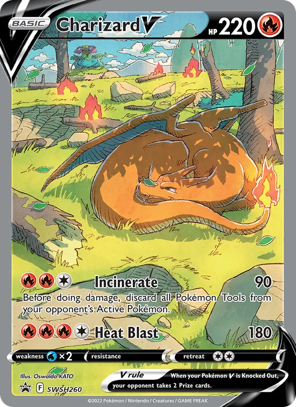 Charizard V — SWSH Black Star Promos #SWSH260 (Pokémon TCG card)