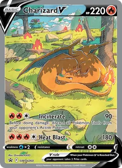 Charizard V (SWSH Black Star Promos #SWSH260)