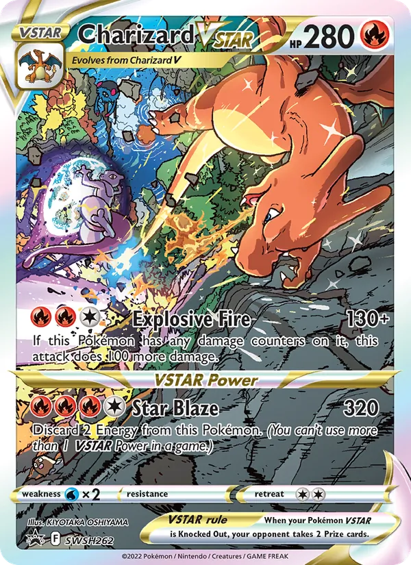 Charizard VSTAR — SWSH Black Star Promos #SWSH262 (Pokémon TCG card)