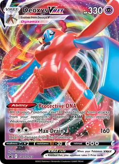 Deoxys VMAX (SWSH Black Star Promos #SWSH267)
