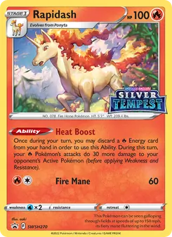 Rapidash (SWSH Black Star Promos #SWSH270)