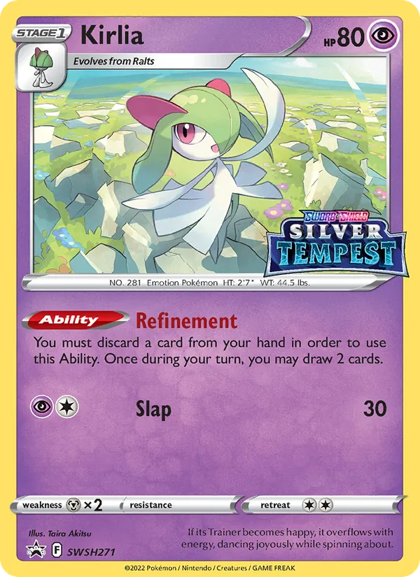 Kirlia — SWSH Black Star Promos #SWSH271 (Pokémon TCG card)