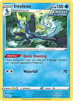 Inteleon (SWSH Black Star Promos #SWSH279)