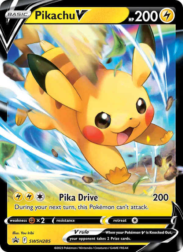 Pikachu V — SWSH Black Star Promos #SWSH285 (Pokémon TCG card)