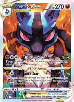 Lucario VSTAR (SWSH Black Star Promos #SWSH291)
