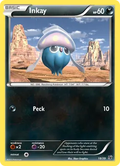 Inkay (Kalos Starter Set #18)