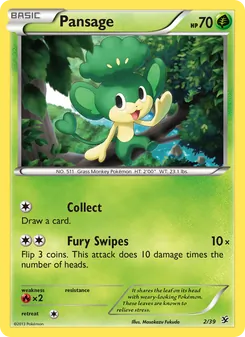 Pansage (Kalos Starter Set #2)