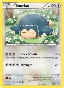 Snorlax (Kalos Starter Set #26)
