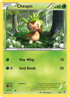 Chespin (Kalos Starter Set #3)