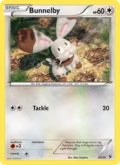 Bunnelby (Kalos Starter Set #30)