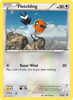 Fletchling (Kalos Starter Set #31)