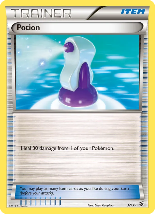 Potion — Kalos Starter Set #37 (Pokémon TCG card)