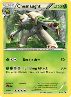Chesnaught (Kalos Starter Set #5)