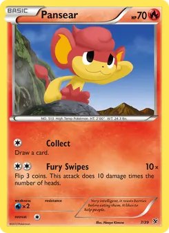 Pansear (Kalos Starter Set #7)