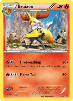 Braixen (Kalos Starter Set #9)