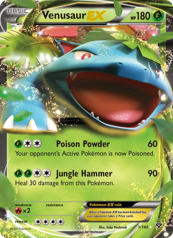 Venusaur EX — XY #1 (Pokémon TCG card)