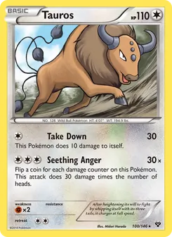 Tauros (XY #100)