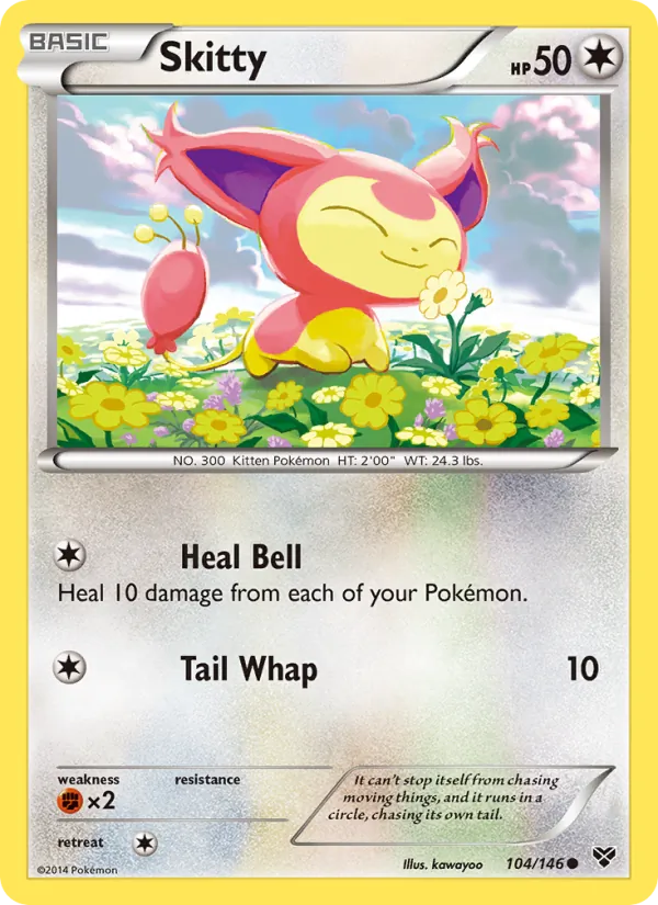 Skitty — XY #104 (Pokémon TCG card)
