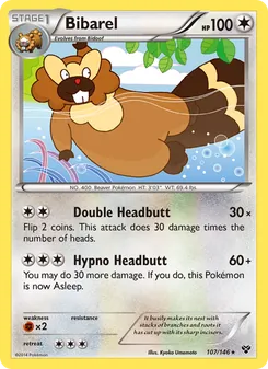 Bibarel (XY #107)