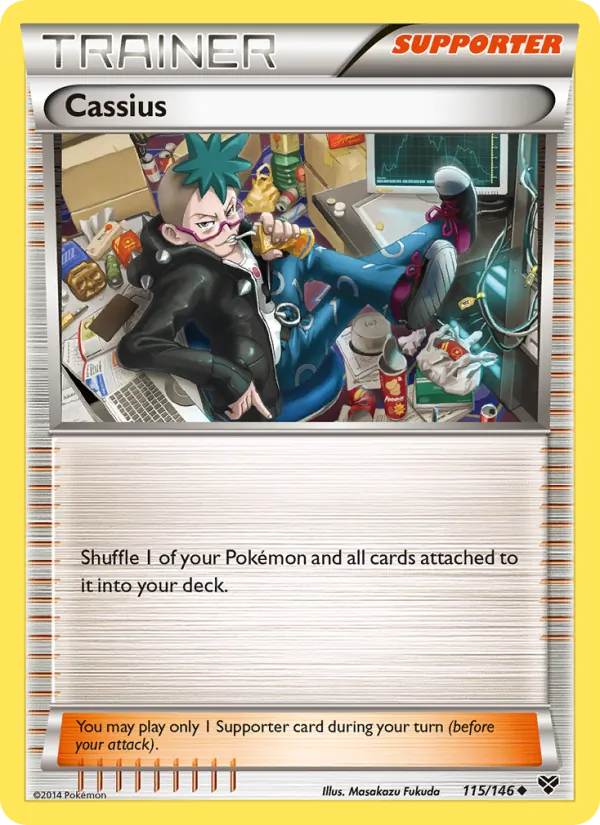 Cassius — XY #115 (Pokémon TCG card)