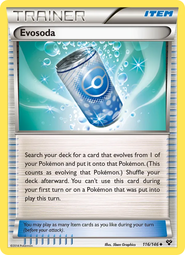 Evosoda — XY #116 (Pokémon TCG card)