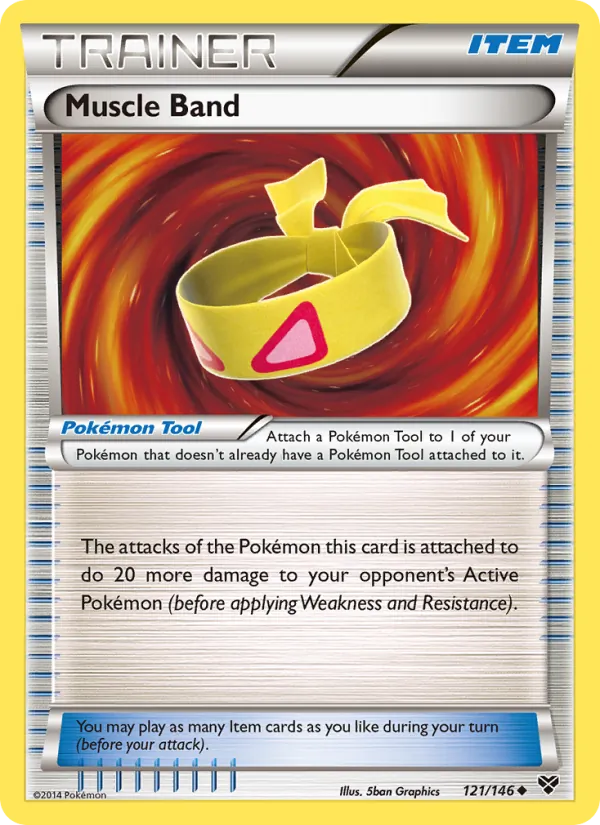 Muscle Band — XY #121 (Pokémon TCG card)