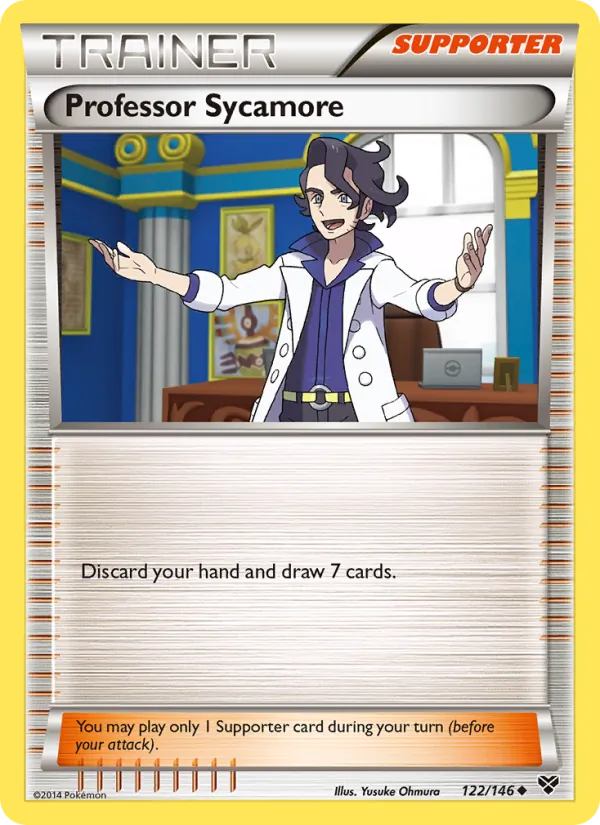 Professor Sycamore — XY #122 (Pokémon TCG card)