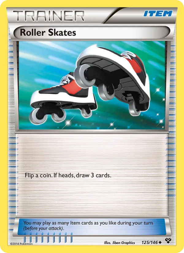 Roller Skates — XY #125 (Pokémon TCG card)